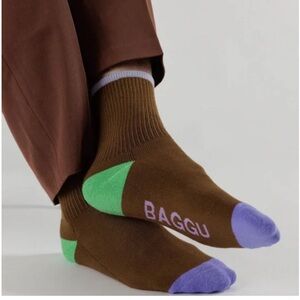 Baggu ribbed mixed socks nwt